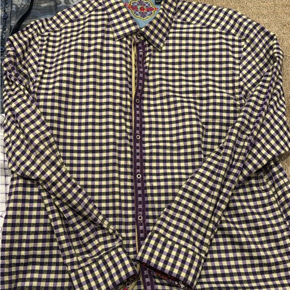 Robert Graham men’s button-up dress shirts. ALL for $175!!! Must take all!